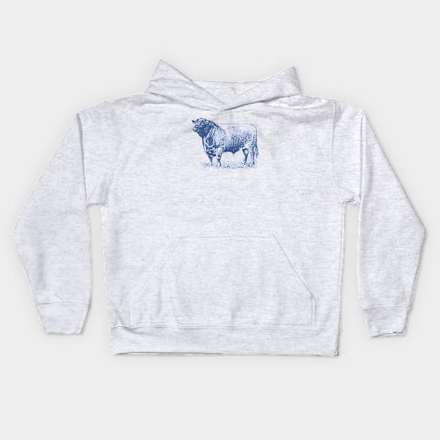 Bull Kids Hoodie by KevShults